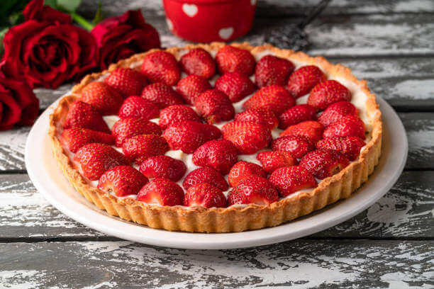 Tourtière ronde cannelée Gobel anti-adhérent fond fixe - Diamètre 26cm