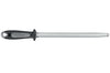 Fusil de boucher FISCHER mèche ovale 30cm grain fin manche noir et gris