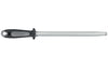 Fusil de boucher FISCHER mèche ovale 35cm grain fin manche noir et gris