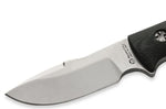Couteau Maserin 986.MC lame 10cm manche en G10 noir + étui