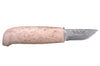 Couteau Marttiini Ice Crystal 558010 lame damassée 5,9cm manche bouleau + étui/coffret cadeau