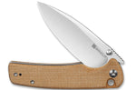 Couteau pliant Sencut Sachse S210073 manche en micarta marron 11,2cm