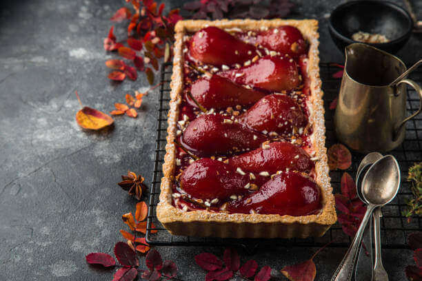 Moule à tarte maison cannelé rectangulaire Gobel anti-adhérent avec fond fixe
