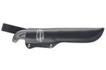 Couteau Marttiini Martef 167013 lame 11cm manche pakkawood gris + étui