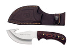 Couteau Muela Grizzly 9204 lame 12cm manche en stamina foncé + étui en cuir