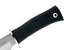 Couteau Muela Viper 11-S 9288 lame 11cm manche en gomme noir + étui en cuir