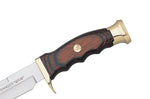 Couteau Muela Ranger 14-R 9227 lame 14cm manche en stamina avec pommeau en laiton + étui en cuir