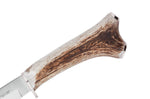 Couteau Muela Ranger 9251 lame 14cm manche en bois de cerf avec départ d'épois + étui en cuir