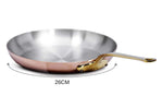 Poêle à frire en cuivre Mauviel M'Héritage 200B tous feux sauf induction - 26cm