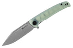 Couteau pliant Sencut Brazoria SA12B manche en G10 vert d'eau 11cm