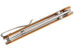 Couteau pliant Sencut Scepter SA03D manche en micarta marron 10cm