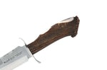 Couteau Muela Bear 9254 lame en inox 24cm manche bois de cerf + étui en cuir
