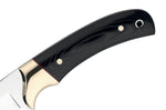 Couteau Muela Setter 9264 lame 11cm en inox manche en micarta noir + étui en cuir