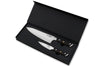 Coffret 2 couteaux Fukito Ebène X50 Chef + Office