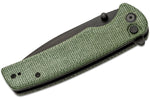 Couteau pliant Sencut Sachse S210072 manche en micarta vert foncé 11cm