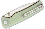 Couteau pliant Sencut Sachse S210074 manche en G10 vert naturel 11cm