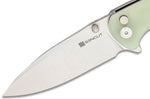 Couteau pliant Sencut Sachse S210074 manche en G10 vert naturel 11cm