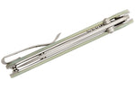 Couteau pliant Sencut Scepter SA03C manche en G10 naturel 10cm