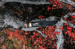 Couteau Marttiini Antler 546012 lame carbone 11cm manche bouleau + étui/coffret cadeau