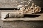Couteau Marttiini Wild Boar 546013 lame carbone 11cm manche bouleau + étui/coffret cadeau