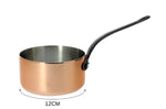 Casserole en cuivre De Buyer Inocuivre poignée en fonte d'acier - 12cm