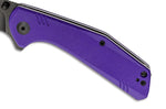 Couteau pliant Sencut Actium SA02D manche en G10 violet 11,5cm