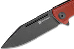 Couteau pliant Sencut Brazoria SA12C manche en G10 bordeaux 11cm