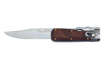 Couteau pliant Fox Special Hunter 1647 manche bois 11cm + étui en cuir