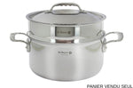 Panier cuit-vapeur 24cm De Buyer en acier inoxydable