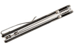 Couteau pliant Sencut Sachse S210071 manche en micarta noir 11cm