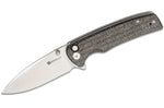 Couteau pliant Sencut Sachse S210071 manche en micarta noir 11cm