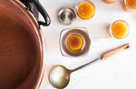 Bassine à confiture De Buyer en cuivre lisse et anses en fonte