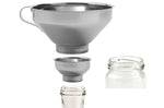 Entonnoir à confiture ø15cm De Buyer en inox à 2 embouts