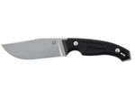 Couteau Fox Octopus Vulgaris FX.510 lame 11,5cm manche G10 noir + étui en cuir