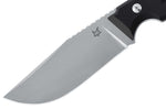 Couteau Fox Octopus Vulgaris FX.510 lame 11,5cm manche G10 noir + étui en cuir