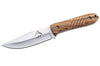 Couteau PUMA-TEC 381011 lame inox 10cm manche en zebrano avec son étui