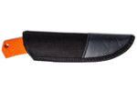 Couteau Fox Core Orange FX.607OR lame 10cm manche polypropylène/caoutchouc + étui en nylon
