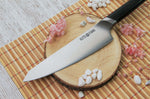 Couteau de chef Kutoyama lame 20cm et manche en bois d'ébène