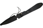 Couteau Fox Military Modras FX.507 lame 17,5cm manche G10 noir + étui en cuir