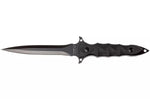 Couteau Fox Military Modras FX.507 lame 17,5cm manche G10 noir + étui en cuir