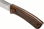 Couteau Black Fox BF.741 lame 11,4cm manche en bois de pakka avec étui