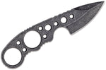 Couteau de cou Black FOX Skelergo BF.734 lame 7cm manche en acier inox avec un étui en kydex