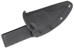 Couteau de cou Black FOX Skelergo BF.734 lame 7cm manche en acier inox avec un étui en kydex