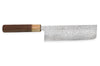 Couteau nakiri japonais Tsunehisa SLD Damas bois de rose 16,5cm