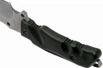 Couteau Fox Military Rimor FX.9CM07 17,5cm manche nylon/fibres de verre noir + étui