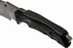 Couteau Fox Military Rimor FX.9CM07 17,5cm manche nylon/fibres de verre noir + étui