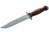 Couteau Maserin 3EME R.E.I. 6009 lame 18cm manche en bois + étui en cuir et pierre à aiguiser