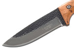 Couteau Herbertz 104210 lame en inox 10,5cm manche en bois de zèbre avec étui