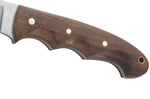 Couteau Herbertz 106011 lame en inox 11,1cm manche en bois de Tagayasan avec étui en cuir