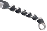 Couteau Herbertz 102011 lame 10,3cm manche torsadé en inox avec étui